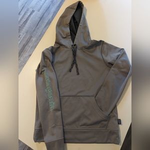 Patagonia, Grey hoodie, Women's size Small